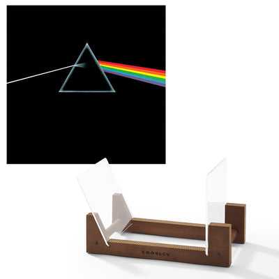 Pink Floyd The Dark Side Of The Moon Vinyl Album & Crosley Record Storage Display Stand