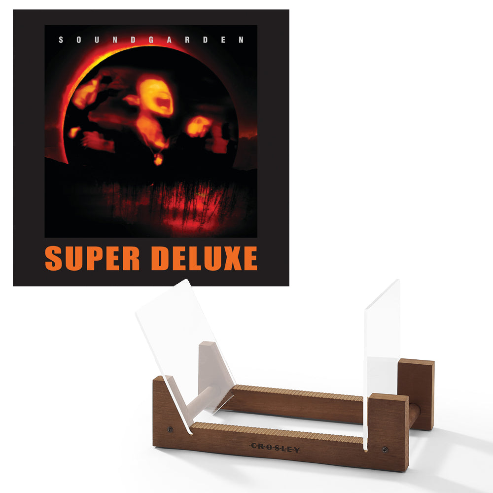 Soundgarden Superunknown - Double Vinyl Album & Crosley Record Storage Display Stand