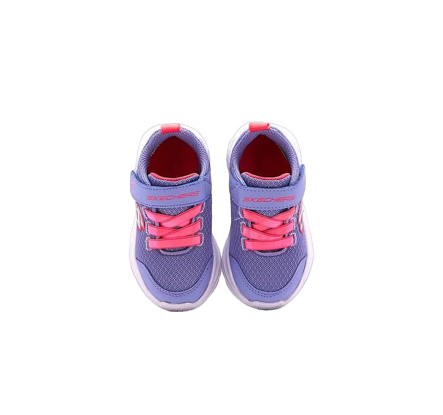 Kids Skechers Wavy Lites - Blissfuly Free Periwinkle Infant Girls Sneakers