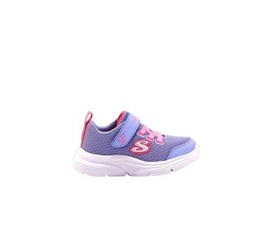 Kids Skechers Wavy Lites - Blissfuly Free Periwinkle Infant Girls Sneakers