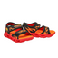 Kids Skechers Thermo Flash Heat Tide Black Red Shoes Boys Sneakers