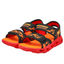 Kids Skechers Thermo Flash Heat Tide Black Red Shoes Boys Sneakers