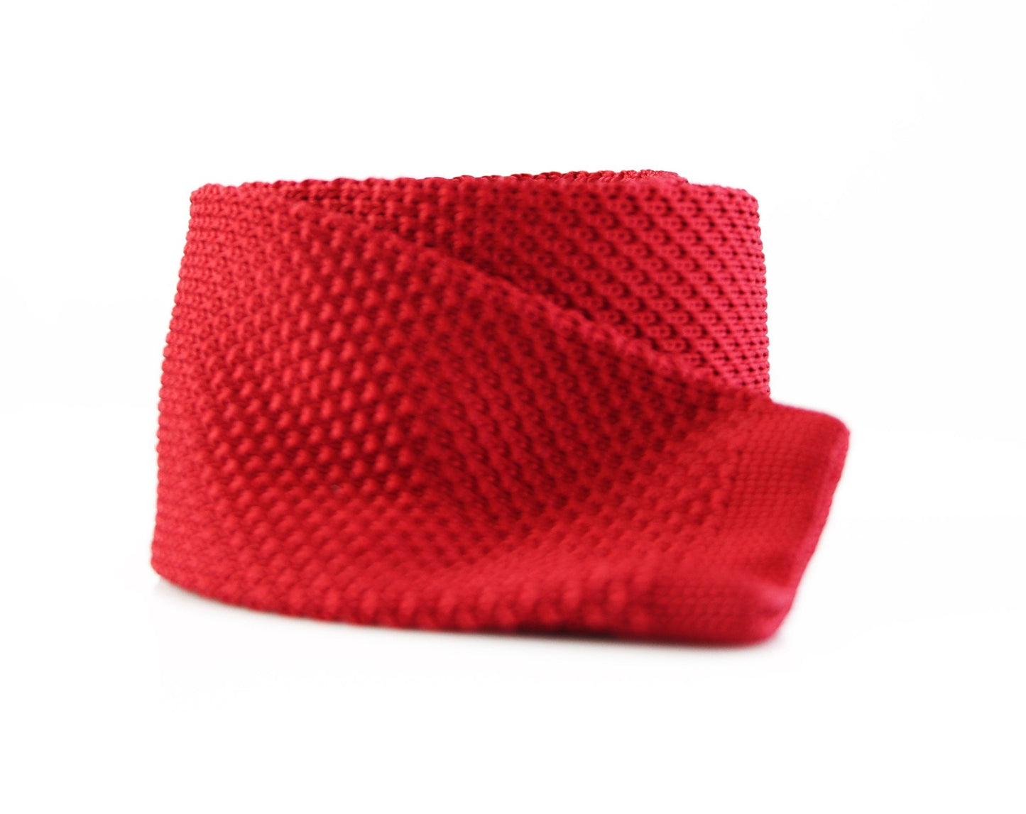 Mens Maroon Knitted Neck Tie