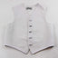 White Boys Junior Cotton Vest Adjustable Waistcoast & Matching Bow Tie Set