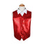 Red Boys Junior Sequin Patterned Vest Waistcoat