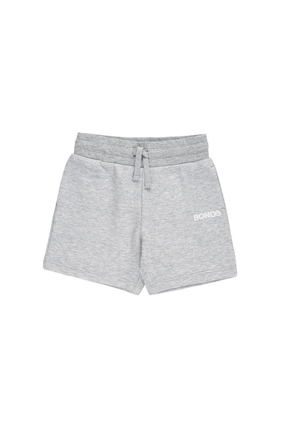 2 x Bonds Kids Tech Sweats Comfy School Shorts New Grey Marle