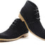 Mens Zasel Sage Boots Black Casual Suede Work Dress Casual Shoes Lace Up