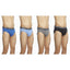 12 X Pairs Bonds Mens Hipster Briefs - Blue Grey Black Pks