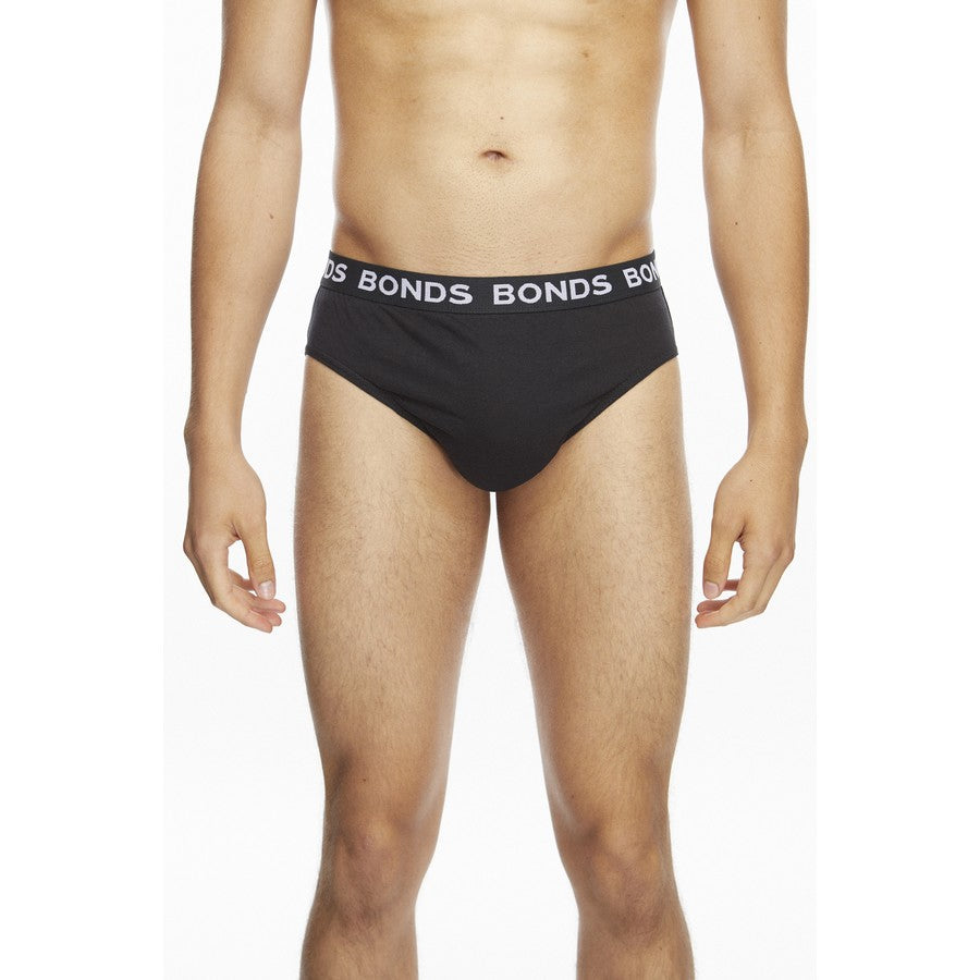 8 x Bonds Mens Hipster Briefs Black Blue Underwear 97K