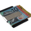 Mens Silver 2cms Wide Solid Money Clip