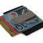 Mens Silver 2cms Wide Solid Money Clip