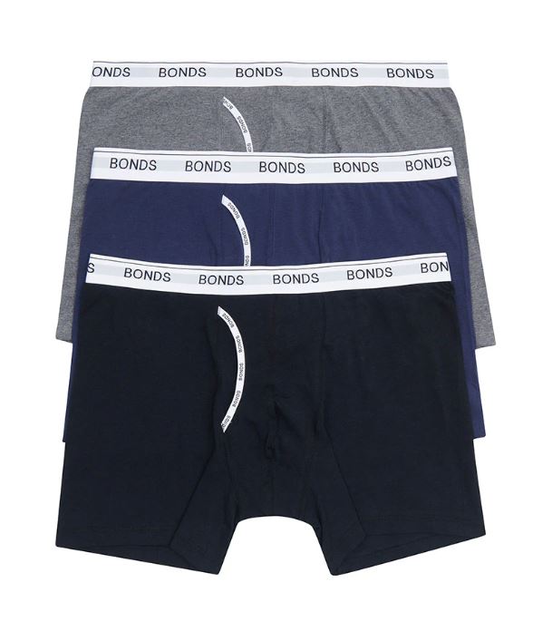 15 X Bonds Mens Guyfront Mid Trunks Underwear - 01K