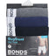 9 x Bonds Mens Guyfront Mid Trunks Underwear - 01K