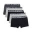 25 X Bonds Mens Everyday Trunks Underwear Black Stripe/Grey/Black