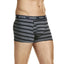 12 X Bonds Mens Guyfront Trunks Underwear Black / Grey Stripe