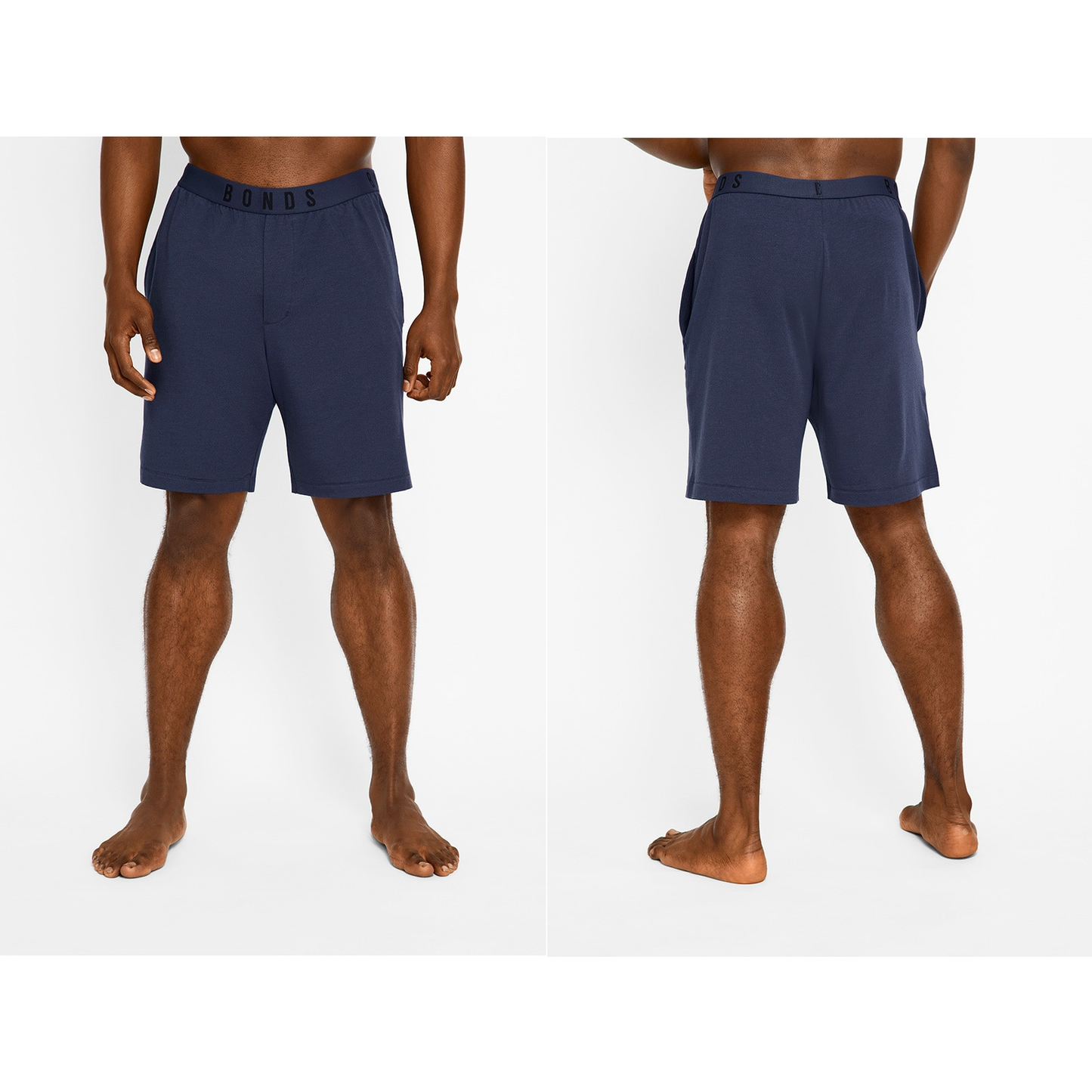 Bonds Mens Comfy Livin Jersey Everyday Cotton Grey Navy Black Shorts