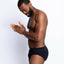 Jockey Mens London Briefs Underwear Jocks International Brief - Black