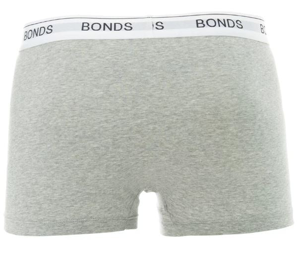 6 x Mens Bonds Guyfront Trunks Underwear Undies Grey Marle