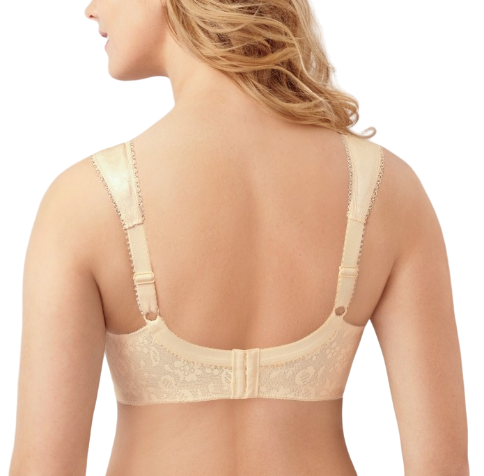 3 x Playtex Womens 18 Hour Comfort Strap Natural Beige Wirefree Bra