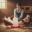 Rooster Farms 6L Automatic Chicken Drinker Poultry Waterer Bucket Chooks Ducks