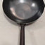 Kitchee 32cm Carbon Steel Wok Set Flat Bottom with Wood Lid + Spatula - Induction Ready