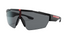 Mens Prada Linea Rossa Sunglasses Ps 03Xs Black Rubber Polarized Sunnies