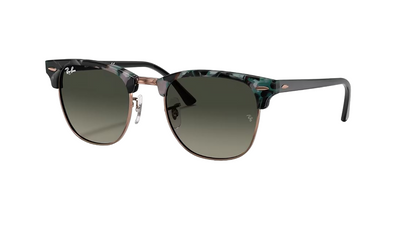 Mens Ray Ban Sunglasses Rb3016 Clubmaster Fleck Grey Green/ Grey Sunnies - M