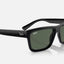 Unisex Ray Ban Sunglasses Rb4396 Warren Bio-Based Black/ Dark Green Sunnies - L