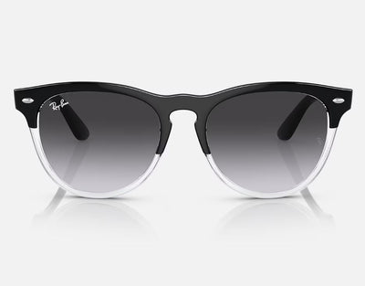 Unisex Ray Ban Sunglasses Rb4471 Iris Black Transparent/ Grey Sunnies