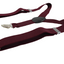 Boys Adjustable Plum 65Cms Suspenders