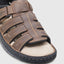 Mens Hush Puppies Spartan Brown Leather Sandals Summer Shoes