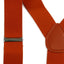 Wide Heavy Duty Adjustable 100cm Orange Adult Mens Suspenders