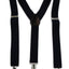 Wide Heavy Duty Adjustable 100cm Navy Adult Mens Suspenders