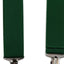 Wide Heavy Duty Adjustable 100cm Green Adult Mens Suspenders