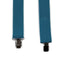 Wide Heavy Duty Adjustable 100cm Aqua Adult Mens Suspenders