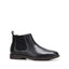 Hush Puppies Hanger Boots Mens Slip On Pull Shoes Leather Black Boot