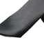 Mens Black 8cm Plain Neck Tie