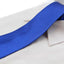 Mens Blue 8cm Plain Neck Tie