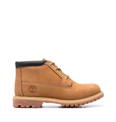 Timberland Womens Nellie Chukka Double Wide Wheat Nubuck Waterproof Boots