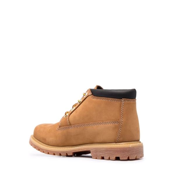 Timberland Womens Nellie Chukka Double Wide Wheat Nubuck Waterproof Boots