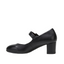 Womens Hush Puppies The Mary Jane Black Work Heel Shoes