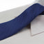 Mens Blue Black White 8cm Patterned Neck Tie