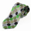 Mens Multicoloured Green Polka Dot Patterned 8cm Neck Tie