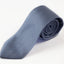 Mens Baby Blue & Silver Grid Patterned 8cm Neck Tie