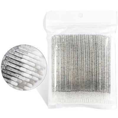 Disposable Micro Applicator Brush 100PCS - Black