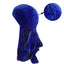 Royal Blue Velvet Durag Doo Head Wrap Bandana Soft Cap Unisex Mens Womens Wrap