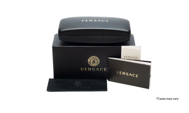 Womens Versace Sunglasses Ve4438b Black/ Dark Grey Sunnies