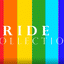 Womens Vky Lourve Clutch Leather Bag Handbag Black/Matt Silver Rainbow