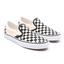Mens Vans Classic Slip-On Comfy Skate Shoe Black And White Checker