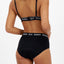 3 x Bonds Womens Bloody Comfy Period Full Brief Moderate - Underwear Black Wtkl